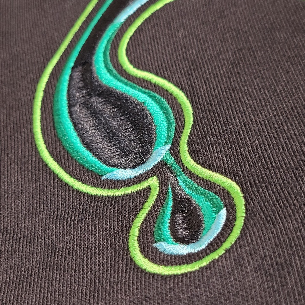 ✨Johnathan Singer x Many Visions Emerald Suwampee Dripper Hoodie XL Tipper Art - Picture 13 of 16